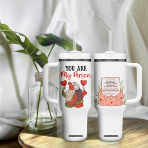 Gifts for Best Friends Tumbler With Handle You Are My Person TB09 Print Your Wear