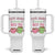Funny Gift for Coworker Tumbler With Handle You'll Always Be My Work Best-Tea TB09 One Size: 40 oz White Print Your Wear