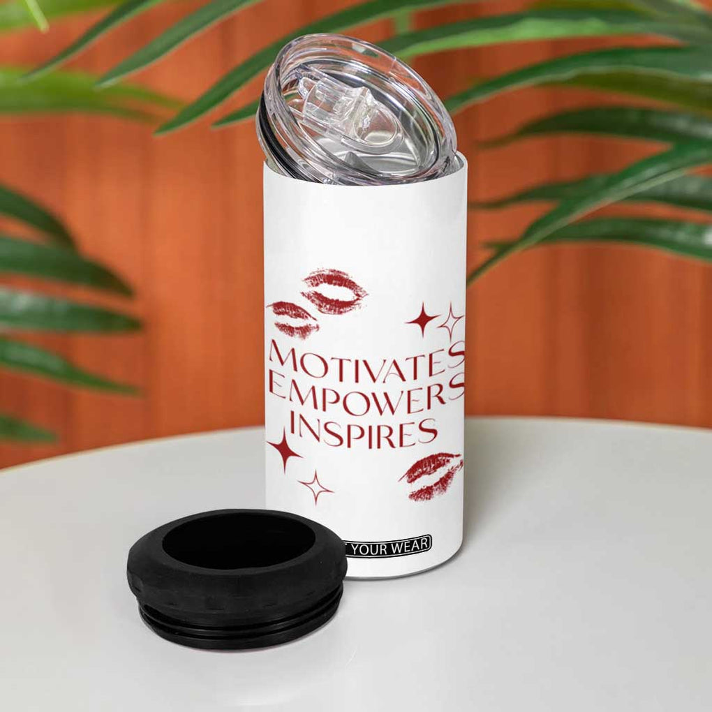Best Boss Gifts for Women 4 in 1 Can Cooler Tumbler Boss Lady Definition Motivates Empowers Inspires TB09 Print Your Wear