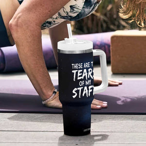 Funny Boss Tumbler With Handle These Are The Tears Of My Staff TB09 Print Your Wear