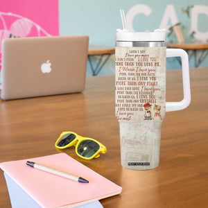 Cute Couple Tumbler With Handle You And Me We Got This Vintage Cats TB09 Print Your Wear
