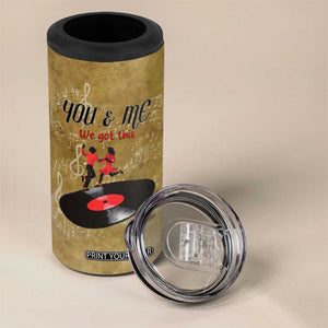 Gifts for Couple 4 in 1 Can Cooler Tumbler The Day I Met You Love You Forever And Always Valentine Anniversary TB09 Print Your Wear