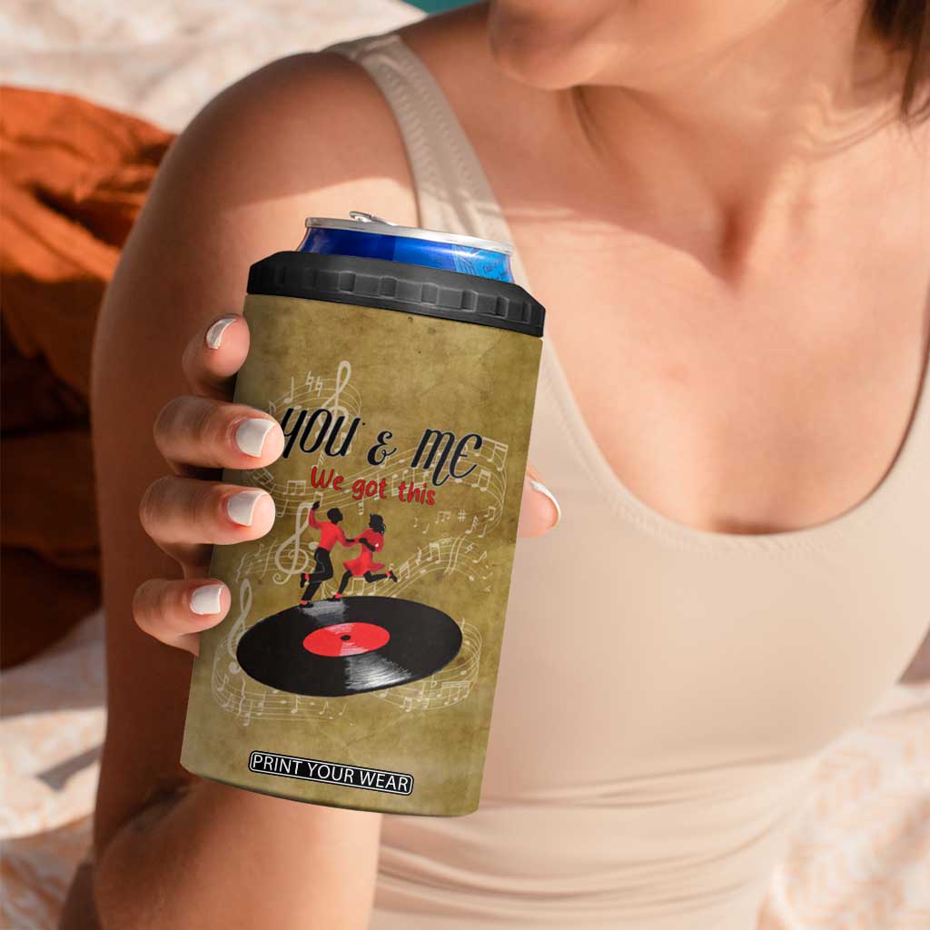 Gifts for Couple 4 in 1 Can Cooler Tumbler The Day I Met You Love You Forever And Always Valentine Anniversary TB09 Print Your Wear