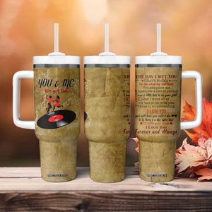 Gifts for Couple Tumbler With Handle The Day I Met You Love You Forever And Always Valentine Anniversary TB09 Print Your Wear