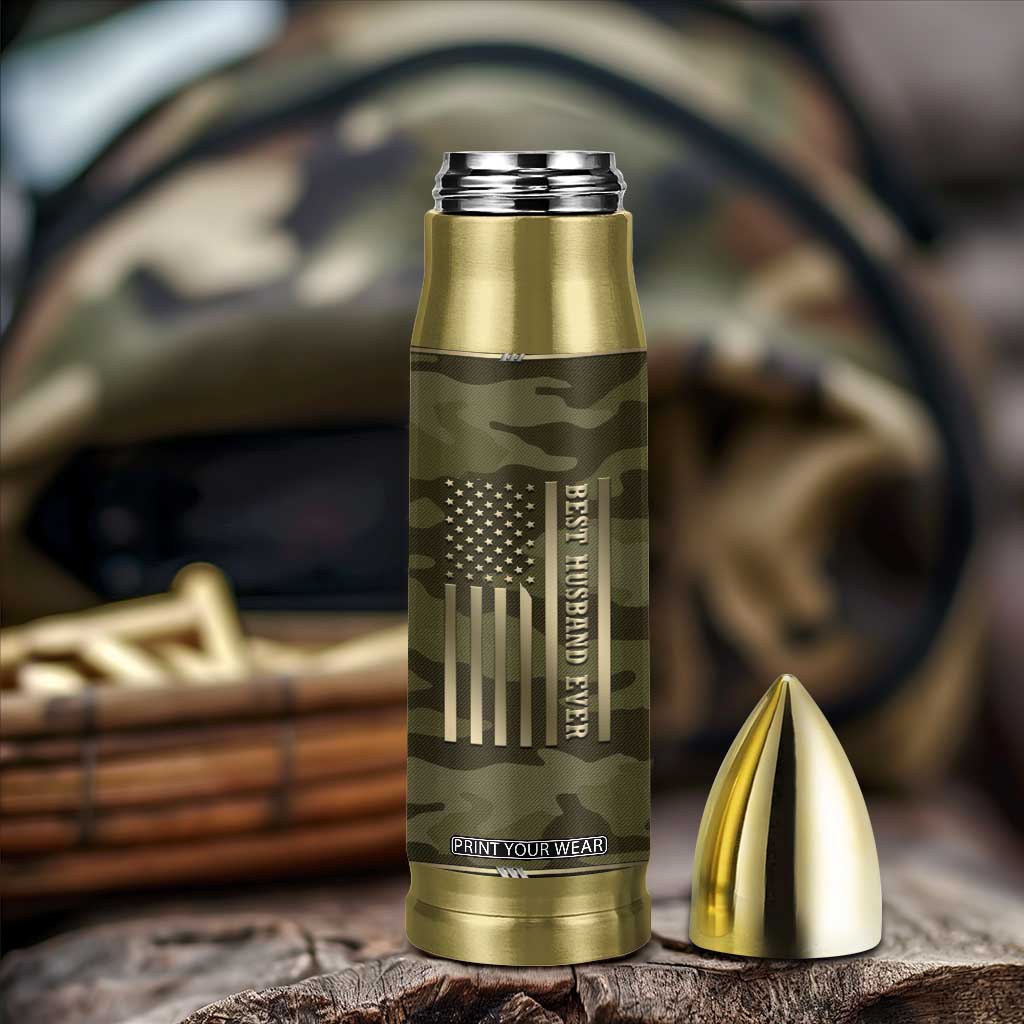 Valentines Day Gifts for Him Bullet Tumbler Best Husband Ever Valentine Anniversary Birthday TB09 Print Your Wear