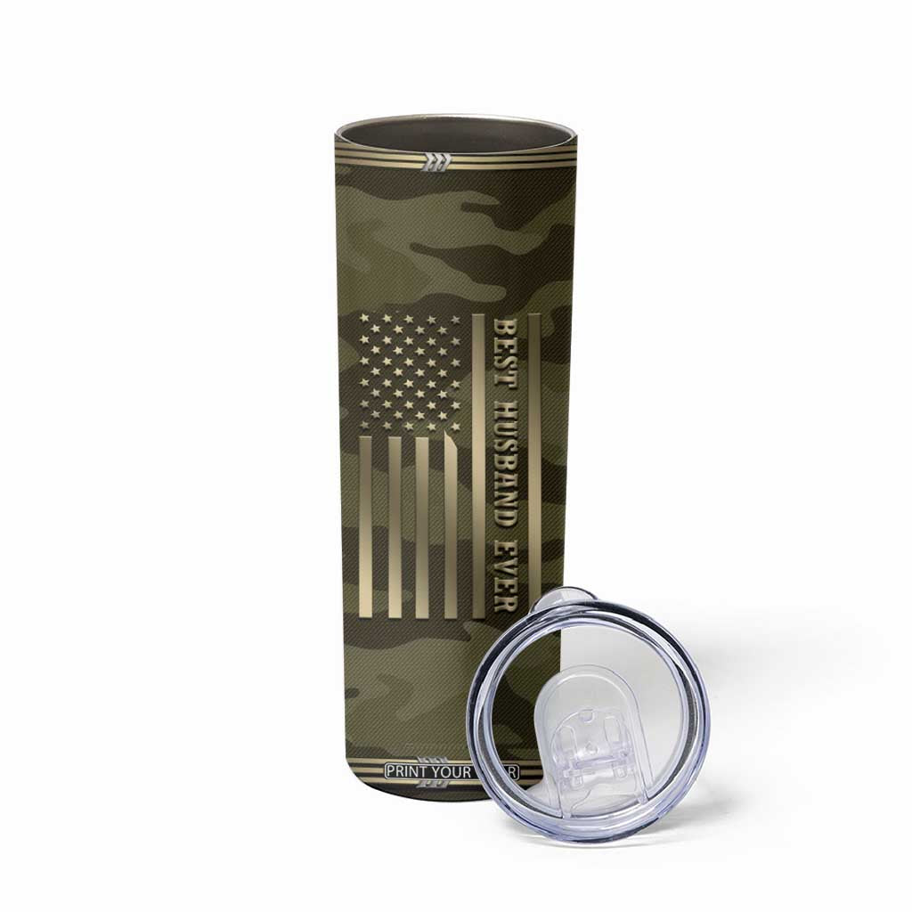 Valentines Day Gifts for Him Skinny Tumbler Best Husband Ever Valentine Anniversary Birthday TB09 Print Your Wear