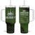 Gifts for Husband Tumbler With Handle Hubby Valentine Anniversary Birthday TB09 One Size: 40 oz Dark Green Print Your Wear