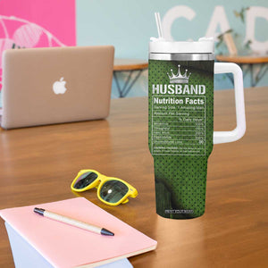 Gifts for Husband Tumbler With Handle Hubby Valentine Anniversary Birthday TB09 Print Your Wear