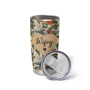 Valentines Day Gifts for Her Tumbler Cup Best Wife Ever TB09 Print Your Wear