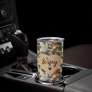 Valentines Day Gifts for Her Tumbler Cup Best Wife Ever TB09 Print Your Wear