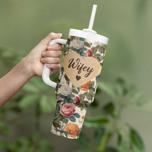 Valentines Day Gifts for Her Tumbler With Handle Best Wife Ever TB09 Print Your Wear