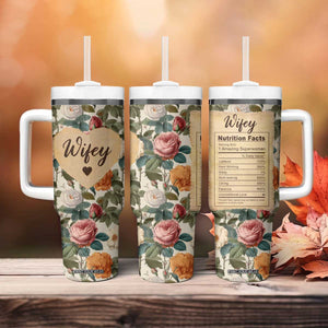 Valentines Day Gifts for Her Tumbler With Handle Best Wife Ever TB09 Print Your Wear