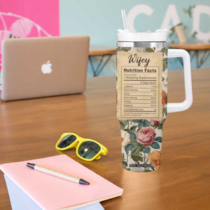 Valentines Day Gifts for Her Tumbler With Handle Best Wife Ever TB09 Print Your Wear