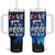 Romantic Gift for Couple Tumbler With Handle Love You To The Moon And Back TB09 One Size: 40 oz Night Sky Print Your Wear