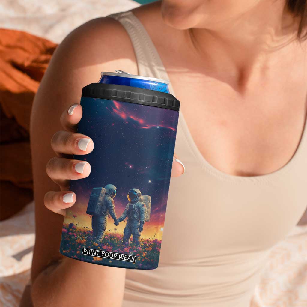Romantic Gift for Couple 4 in 1 Can Cooler Tumbler Our Love Is Out Of This World TB09 Print Your Wear