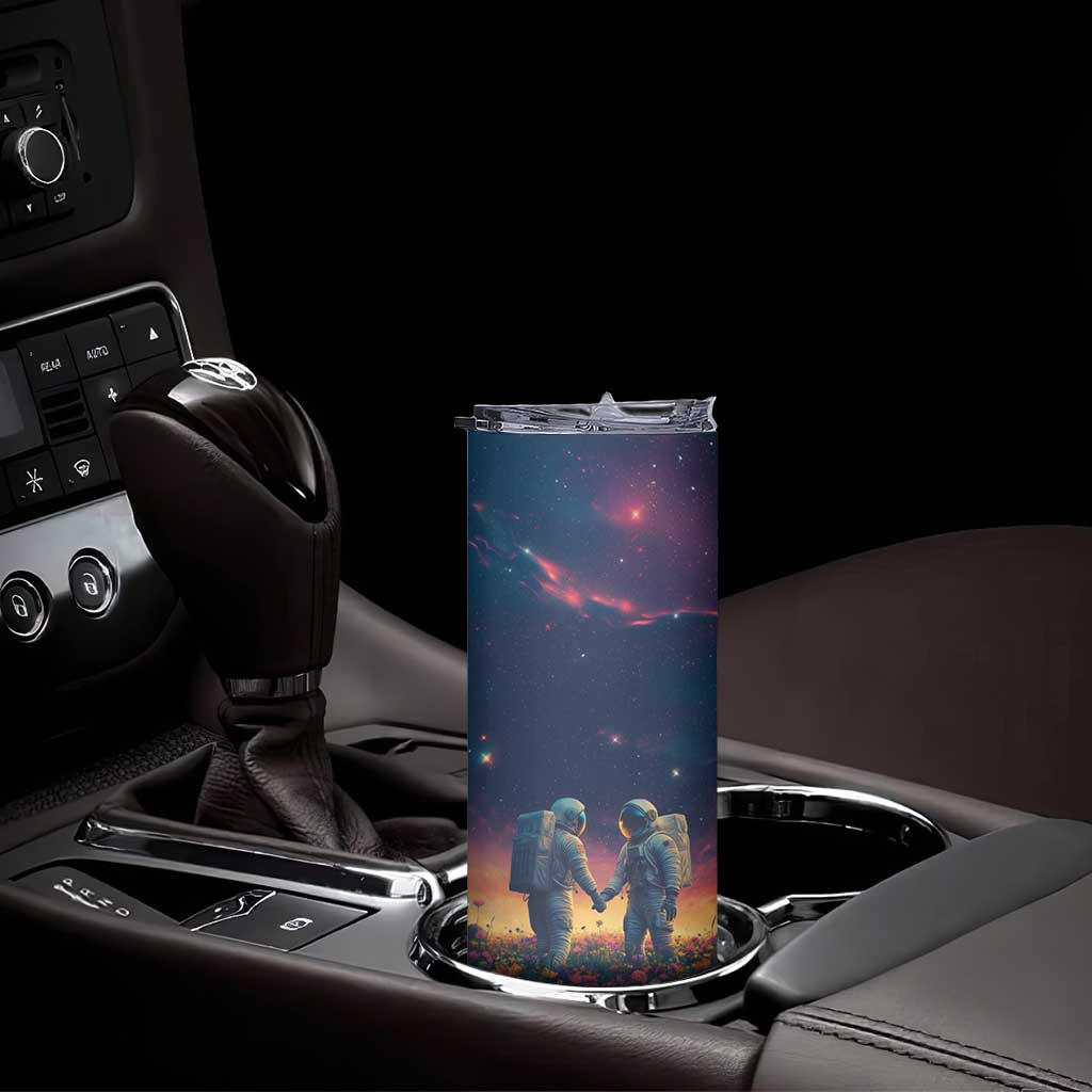 Romantic Gift for Couple Skinny Tumbler Our Love Is Out Of This World TB09 Print Your Wear