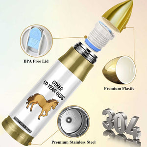 50th Birthday Bullet Tumbler Funny Dancing Unicorn 1976 Other 50 Year Olds TB10 Print Your Wear