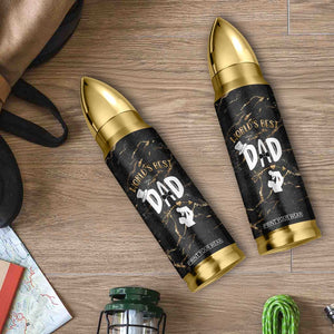 Father's Day Gift For Dad Bullet Tumbler World's Best Dad Daddy TB10 Print Your Wear