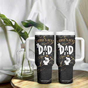Father's Day Gift For Dad Tumbler With Handle World's Best Dad Daddy TB10 Print Your Wear