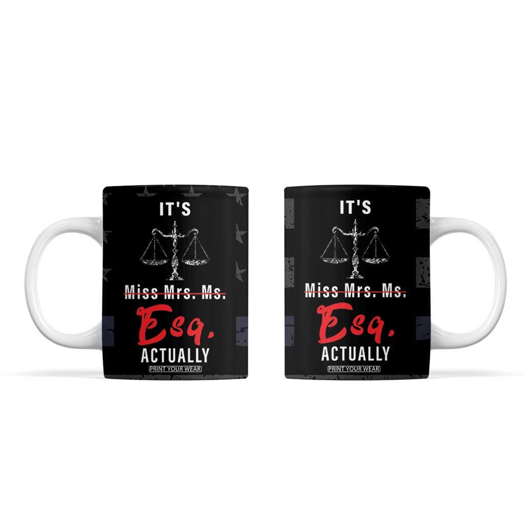 Lawyer Gifts For Women Coffee Mug Pass the Bar Exam Gifts For Female Lawyers Law School Graduation TB10 Black Print Your Wear