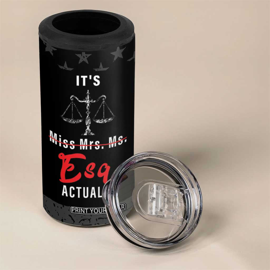 Lawyer Gifts For Women 4 in 1 Can Cooler Tumbler Pass the Bar Exam Gifts For Female Lawyers Law School Graduation TB10 Print Your Wear