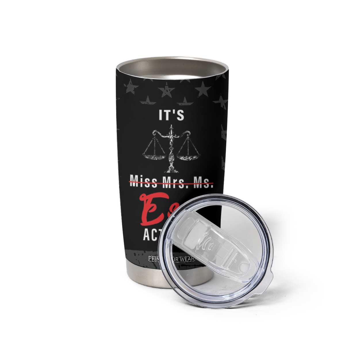 Lawyer Gifts For Women Tumbler Cup Pass the Bar Exam Gifts For Female Lawyers Law School Graduation TB10 Print Your Wear