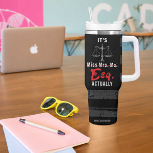 Lawyer Gifts For Women Tumbler With Handle Pass the Bar Exam Gifts For Female Lawyers Law School Graduation TB10 Print Your Wear