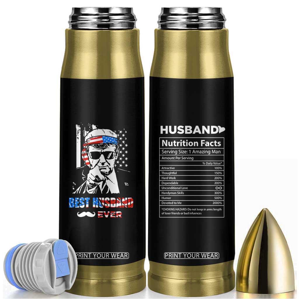 Best Husband Ever Bullet Tumbler Anniversary Gifts For Hubby From Wifey TB10 Black Print Your Wear