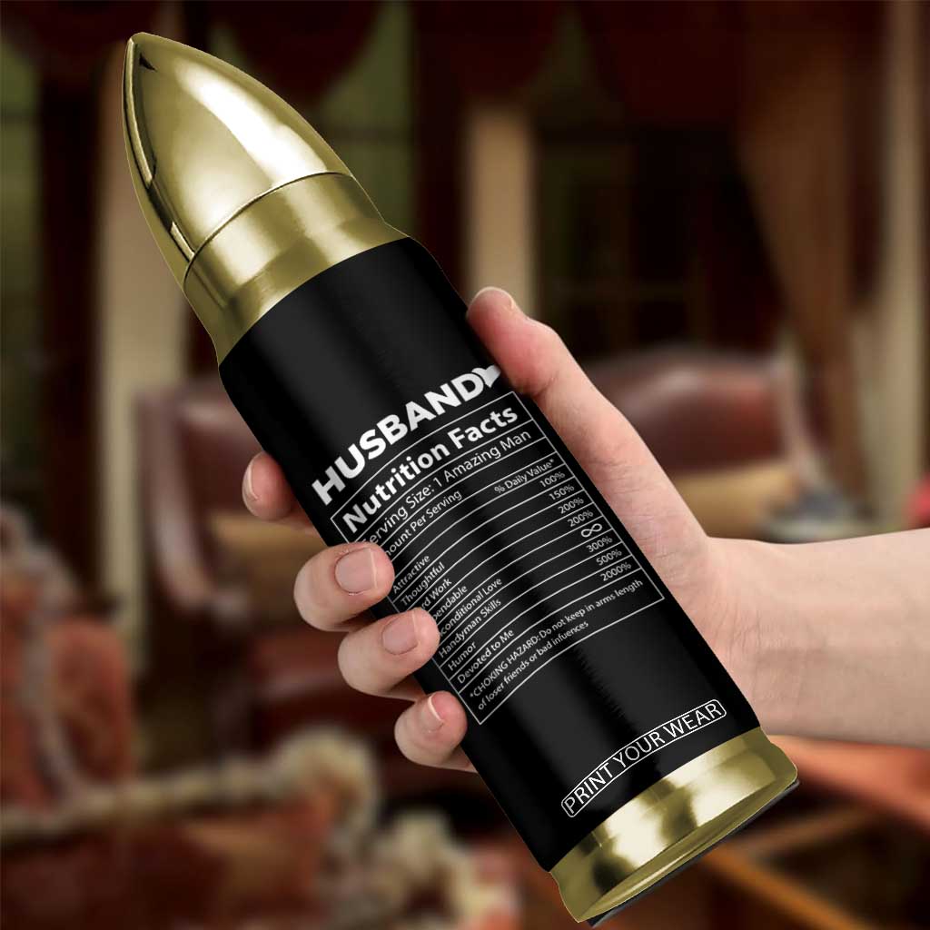 Best Husband Ever Bullet Tumbler Anniversary Gifts For Hubby From Wifey TB10 Print Your Wear