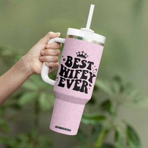 Gifts For Wife from Husband Tumbler With Handle Best Wifey Ever Bride Bachelorette Wedding Gifts TB10 Print Your Wear