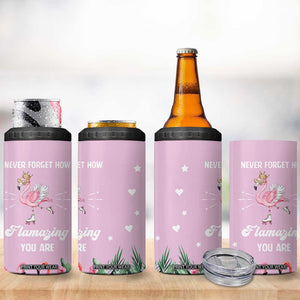 Flamingo Gifts 4 in 1 Can Cooler Tumbler Appreciation Inspirational Gift for Her TB10 Print Your Wear