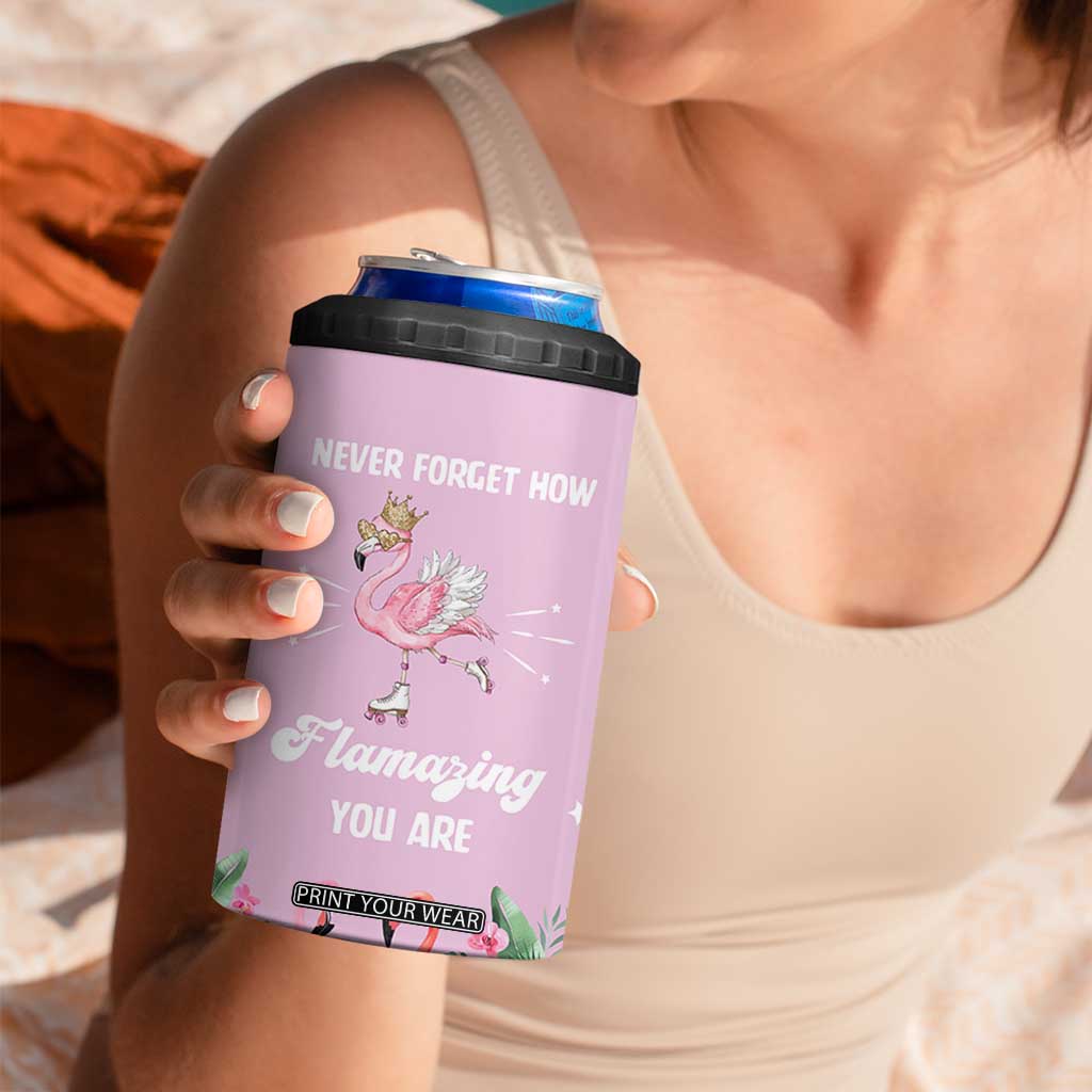 Flamingo Gifts 4 in 1 Can Cooler Tumbler Appreciation Inspirational Gift for Her TB10 Print Your Wear