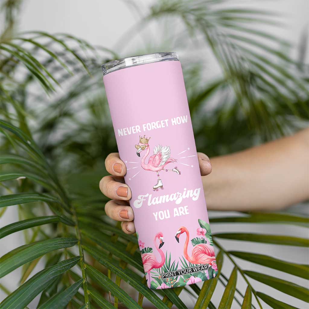 Flamingo Gifts Skinny Tumbler Appreciation Inspirational Gift for Her TB10 Print Your Wear