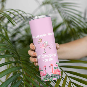 Flamingo Gifts Skinny Tumbler Appreciation Inspirational Gift for Her TB10 Print Your Wear