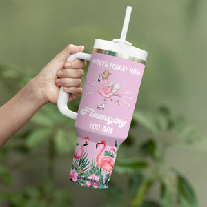Flamingo Gifts Tumbler With Handle Appreciation Inspirational Gift for Her TB10 Print Your Wear