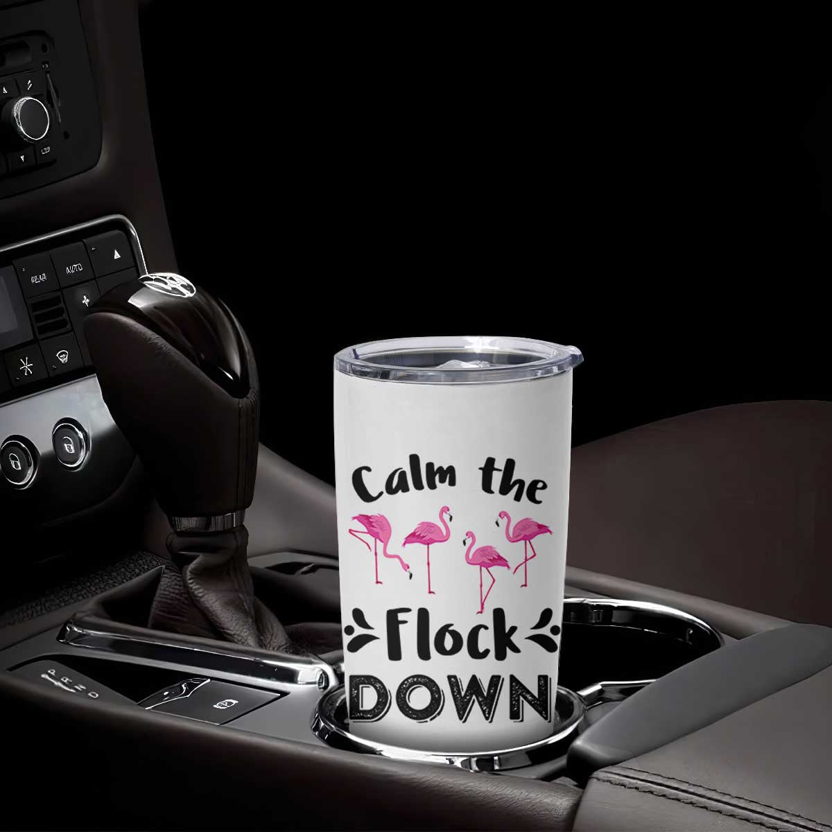 Gifts For Flamingo Lover Tumbler Cup Cute Animal Lover Gifts For Her TB10 Print Your Wear