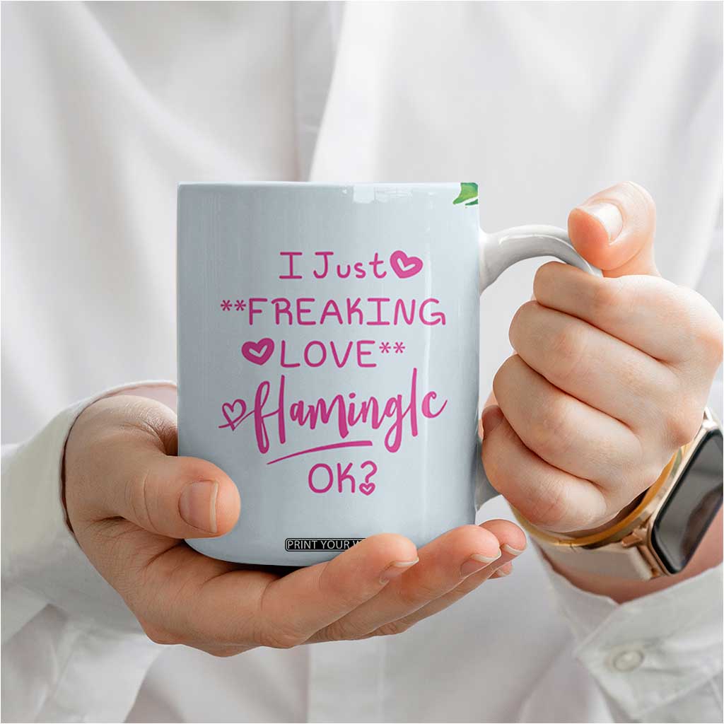 Flamingo Lover Gifts Coffee Mug Cute Flamingo Gifts For Women Who Loves Flamingos TB10 Print Your Wear