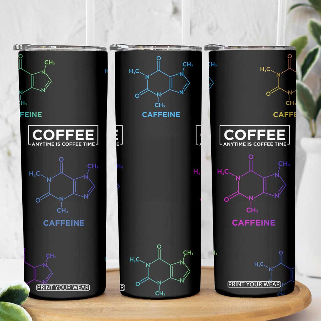 Chemistry Coffee Skinny Tumbler Caffeine Science Chemistry Teacher Gift TB10 Print Your Wear