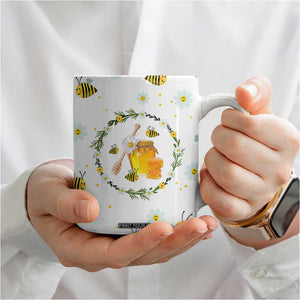 Christian Gifts For Women Coffee Mug Kind Words are Like Honey Inspirational Bible Verse TB10 Print Your Wear