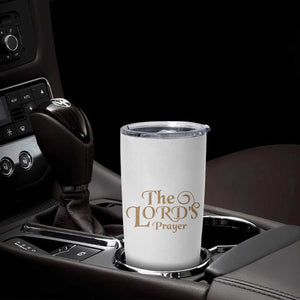 Christian Inspirational Tumbler Cup The Lords Prayer Bible Verses Christian Gift TB10 Print Your Wear