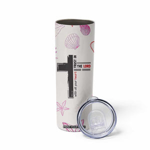 Christian Gifts For Women Skinny Tumbler Trust In The Lord Encouraging Bible Verse Inspirational Gift