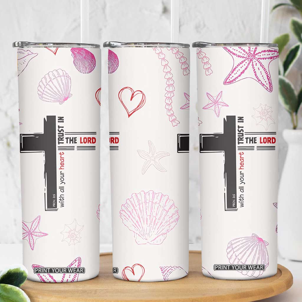 Christian Gifts For Women Skinny Tumbler Trust In The Lord Encouraging Bible Verse Inspirational Gift