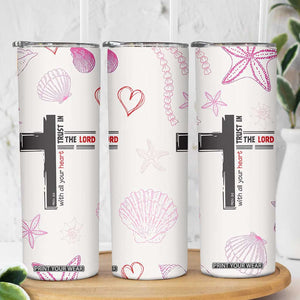 Christian Gifts For Women Skinny Tumbler Trust In The Lord Encouraging Bible Verse Inspirational Gift