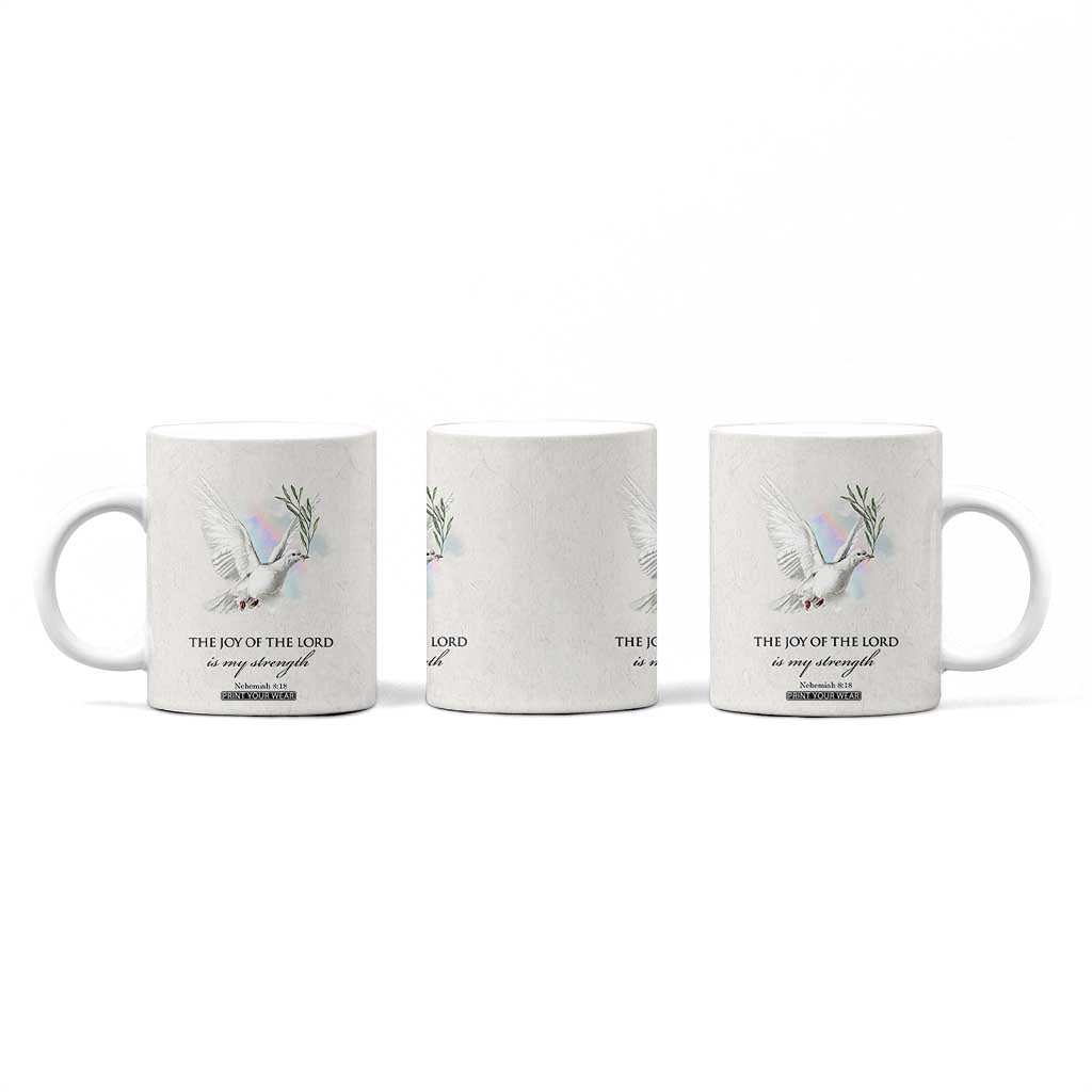 Christian Gifts Coffee Mug Joy Of The Lord Is My Strength Bible Verses Inspirational Gift TB10 Print Your Wear