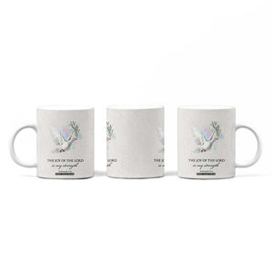 Christian Gifts Coffee Mug Joy Of The Lord Is My Strength Bible Verses Inspirational Gift TB10 Print Your Wear