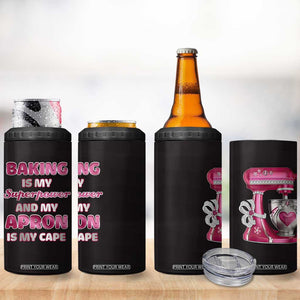 Baking Gifts For Women 4 in 1 Can Cooler Tumbler Bread Maker Sourdough Gift TB10 Print Your Wear