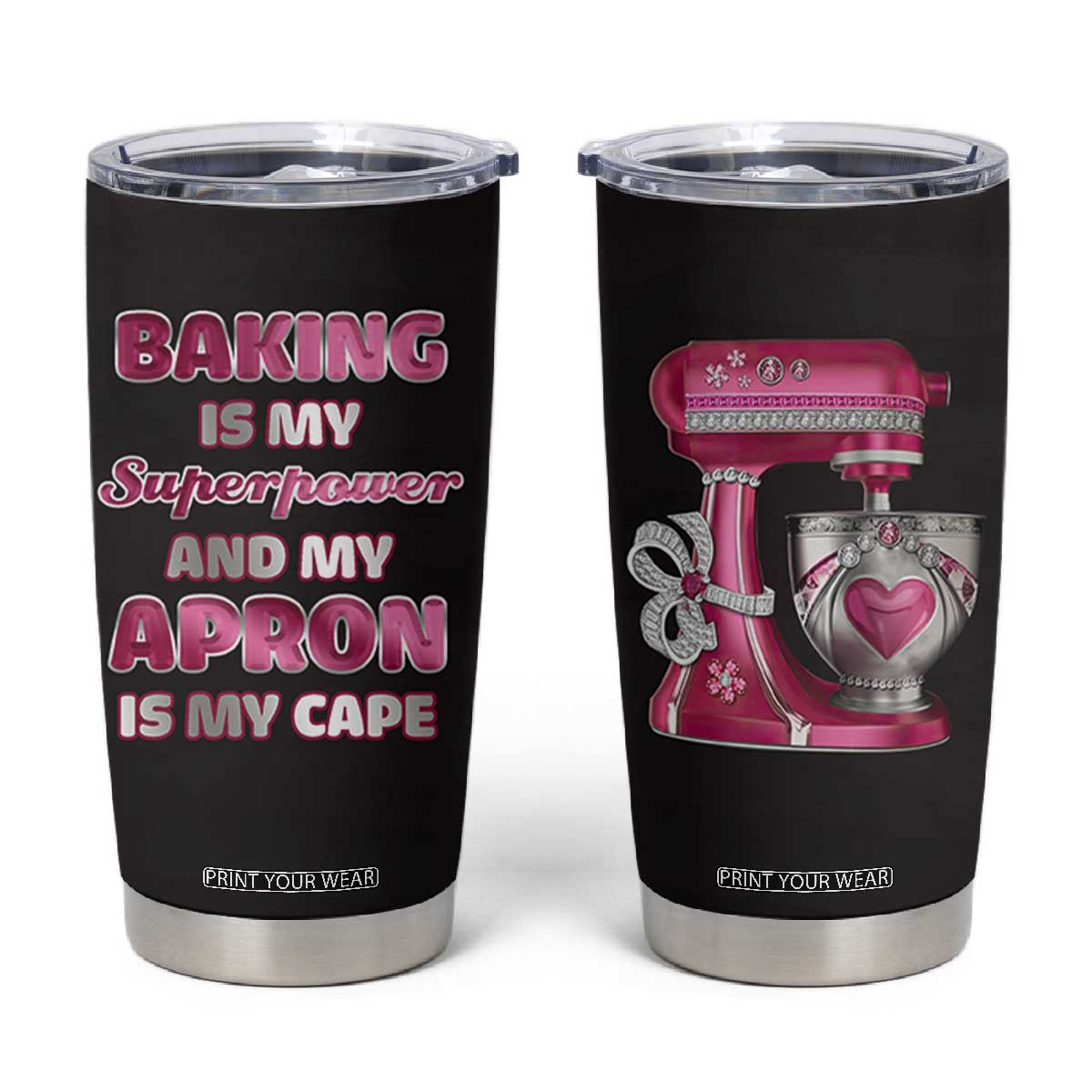 Baking Gifts For Women Tumbler Cup Bread Maker Sourdough Gift TB10 Black Print Your Wear