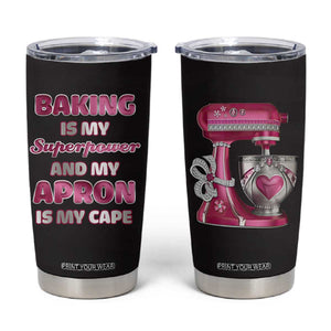 Baking Gifts For Women Tumbler Cup Bread Maker Sourdough Gift TB10 Black Print Your Wear