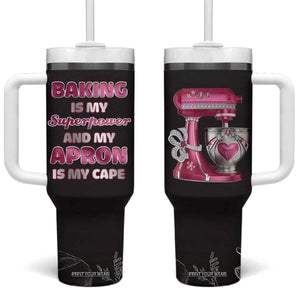 Baking Gifts For Women Tumbler With Handle Bread Maker Sourdough Gift TB10 One Size: 40 oz Black Print Your Wear
