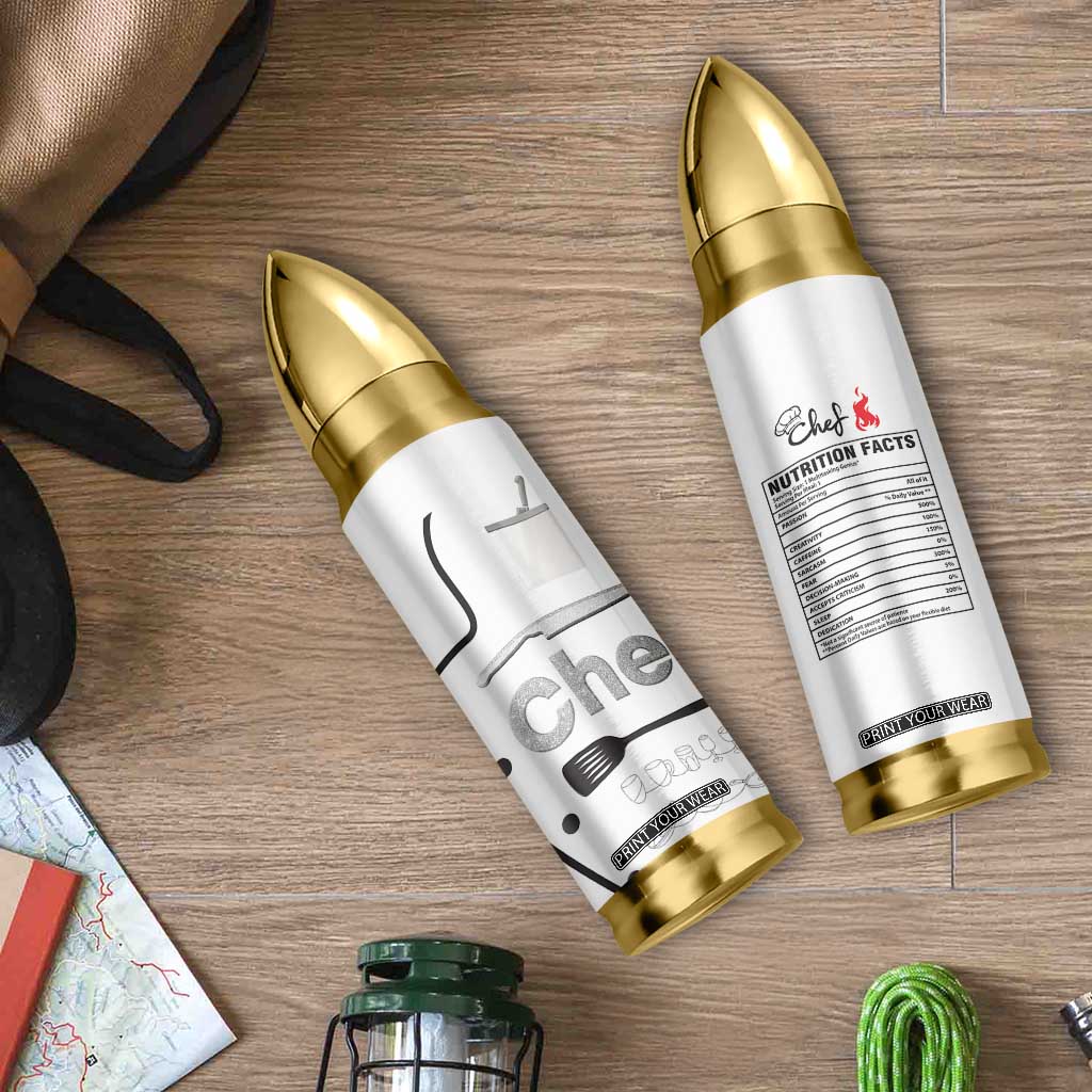 Chef Gifts Bullet Tumbler Gifts For Cooking Lovers Bakers Culinary Students TB10 Print Your Wear